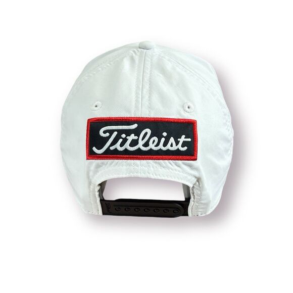 Titleist Tour Rope Hat Cap SnapBack White Golf Outdoors Adjustable PRO V1 FJ - Picture 5 of 11